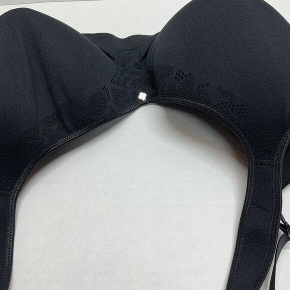 Breezies Seamless Lace Comfort Wirefree T-Shirt Bra 40DDD - Picture 8 of 11